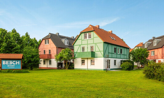 Ferienhäuser mit mehreren Ferienwohnung im Familienresort am Fleesensee