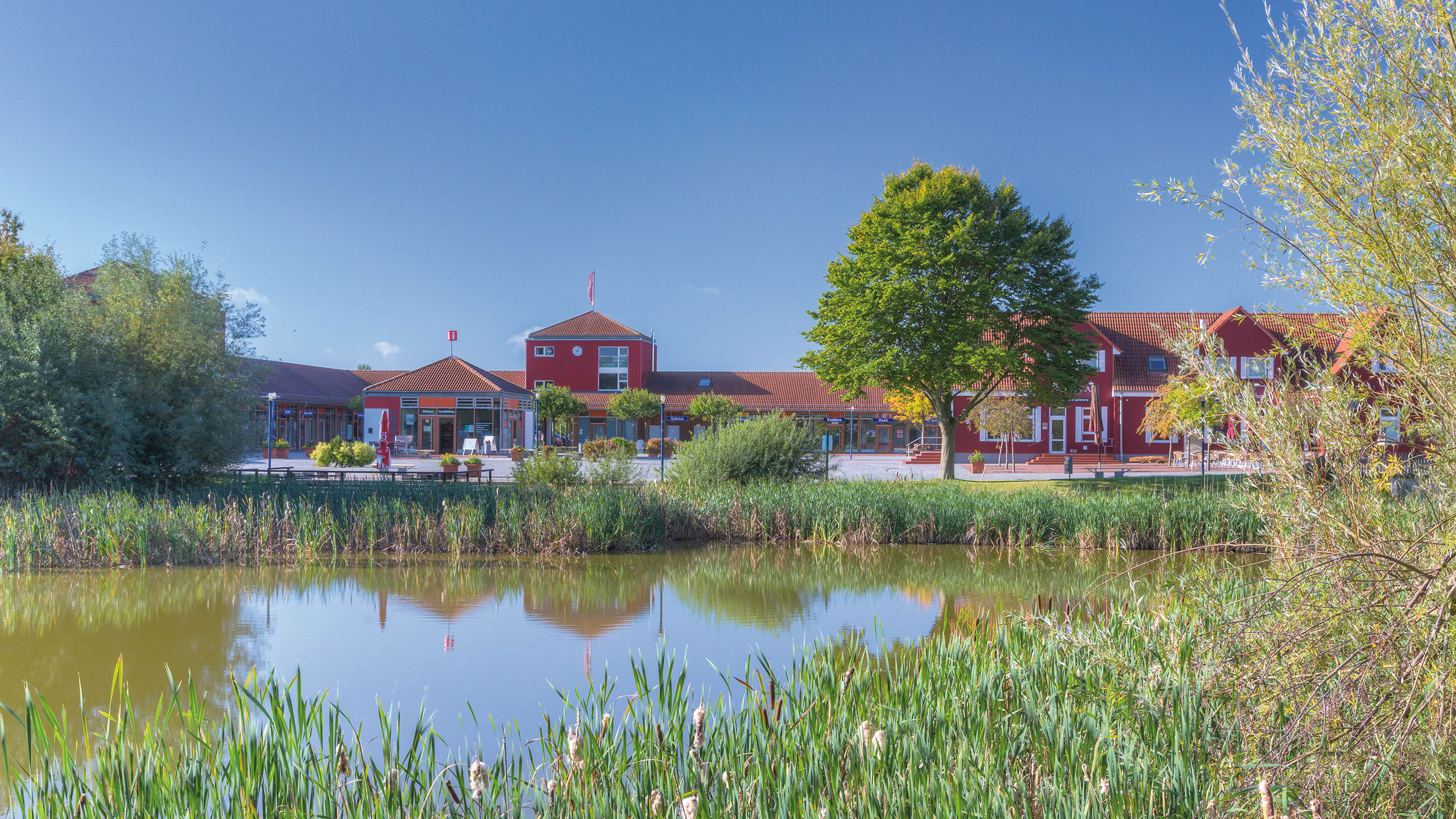 Marktplatz vom BEECH Resort Fleesensee