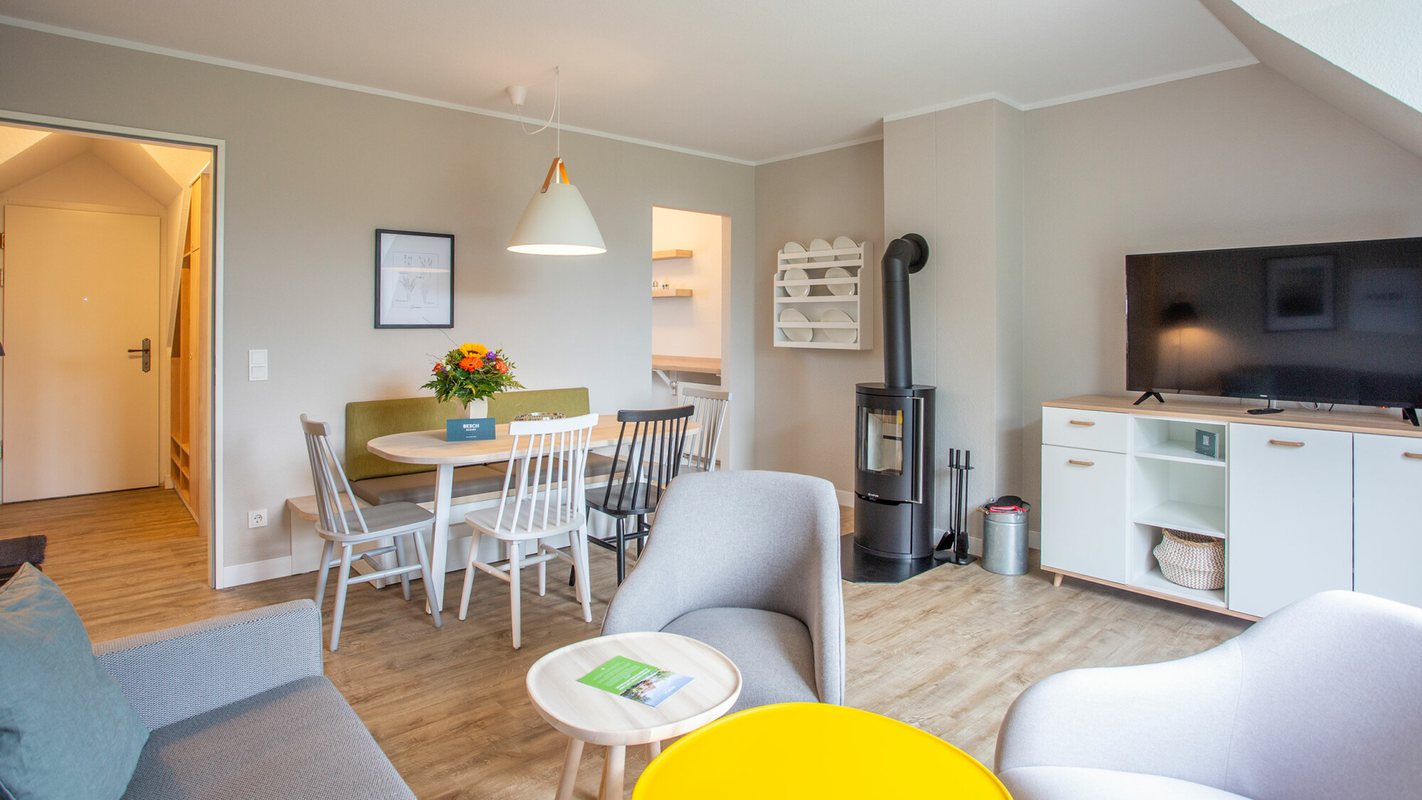 Familienfreundliche Ferienwohnung in Norddeutschland mit Balkon