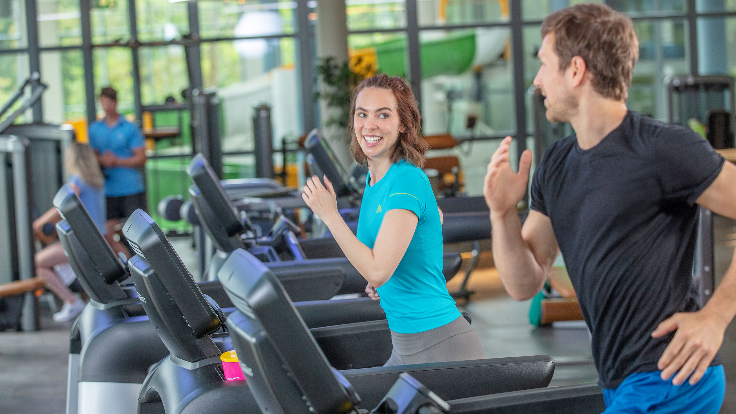 Fitnessstudio des Aquafun Fleesensee