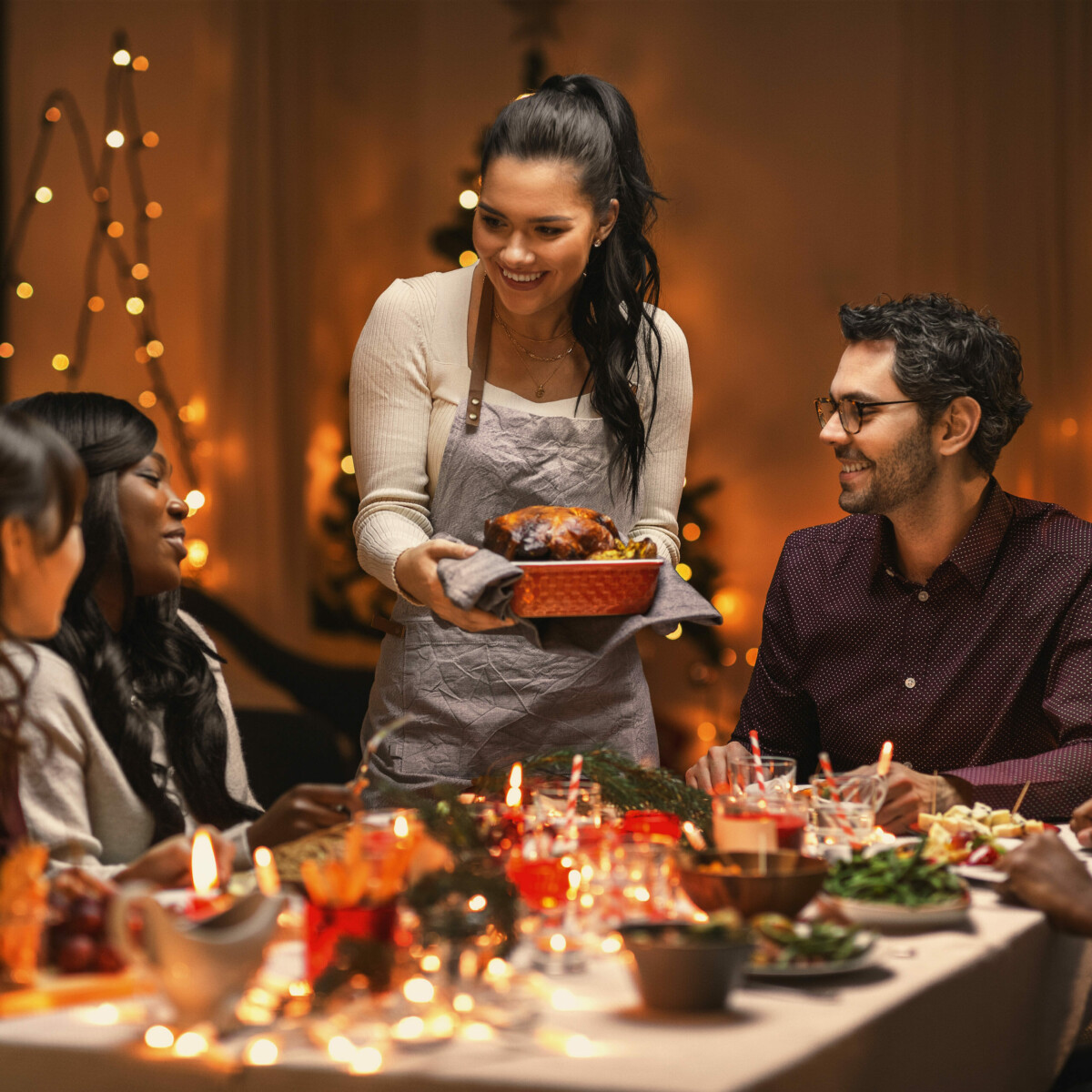 Weihnachtsgans aus dem Bräter
